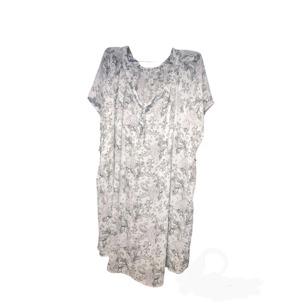 Croft and Barrow Short Sleeve Blouse Size 3X